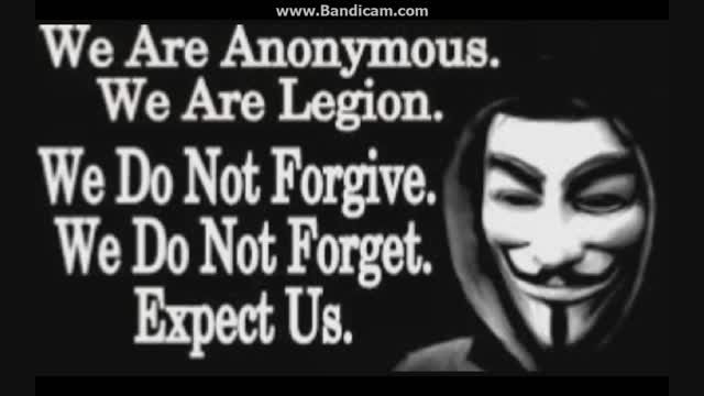 یه آهنگ برای هکر ها  anonymous