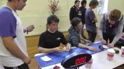 رکورد جهانی یک دست مکعب روبیک 9.05 توسط Feliks Zemdegs