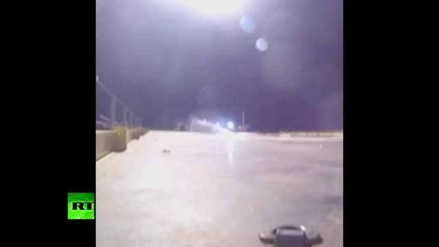 لحظه ی انفجار موشک Falcon 9