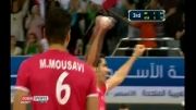 قهرمانی والیبال ایران از زبان گزارشگر اماراتی