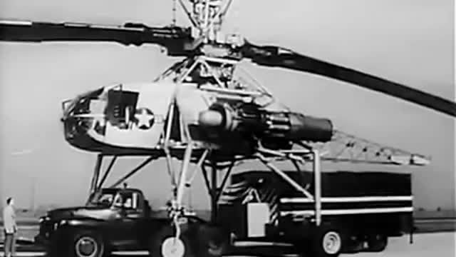 Hughes XH-17 Helicopter Newsreels - 1952