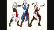 assassins creed رقصان