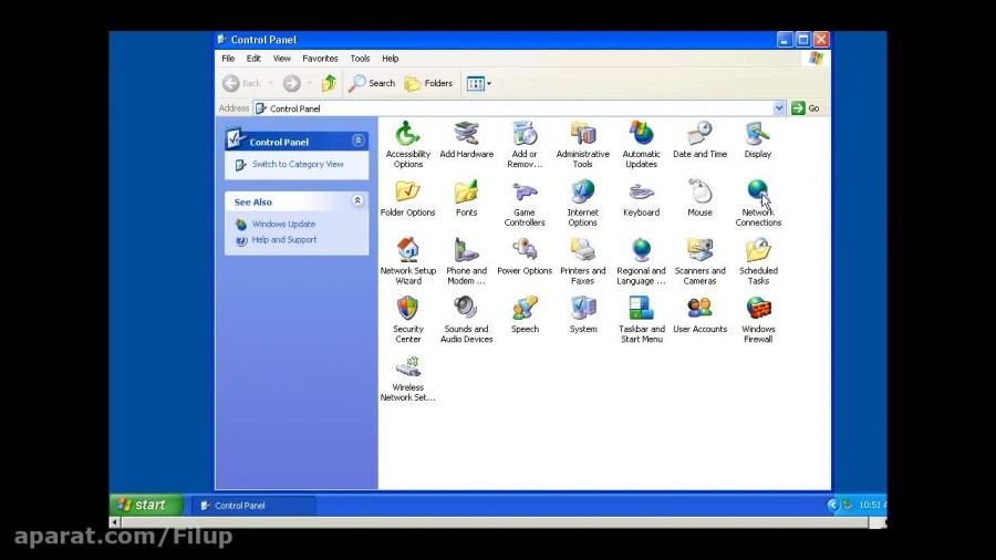 3-چگونه برای پیکربندی شبکه برای ویندوز XP و ویستا