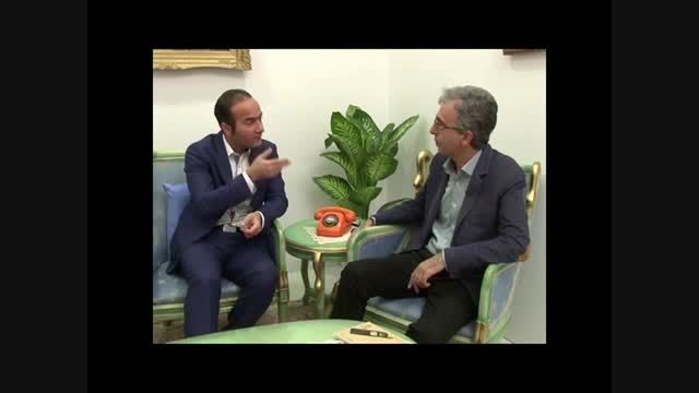 مصاحبه ی خنده دار رضا رفیع و حسن ریوندی در حاشیه تلکام