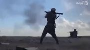 سربازان کرد در حال مبارزه با داعش در عراق و سوریه