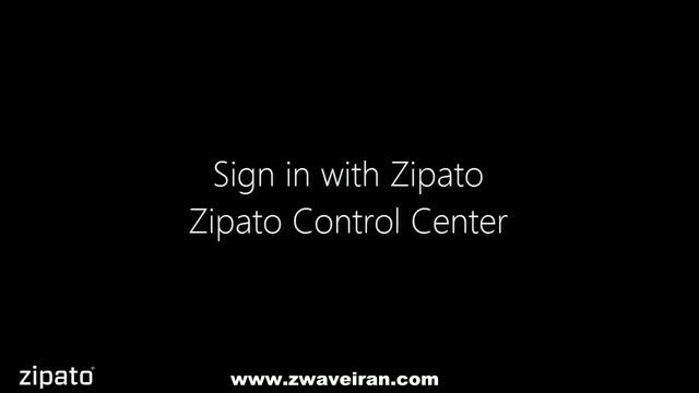 آموزش ثبت نام در کنترل سنتر زیپاتو