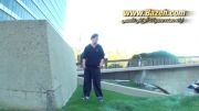 آموزش حرکت پارکور - گردش روی دیوار - Wall Flip