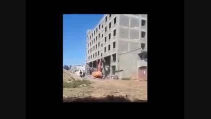 فرو ریختن ساختمان در 6 ثانیه - چین