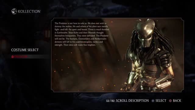 Mortal Kombat X Predator Fatality INFO SCREENSHOTS