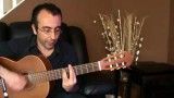 گل هزار پر گوگوش ترانه ایرانی Gole Hezar Par, Googoosh Persian Song guitar