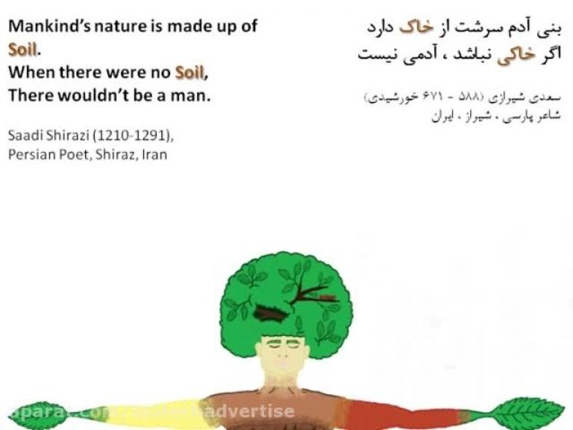 معرفی نقاشی سال جهانی خاک، ارسالی به سازمان FAO