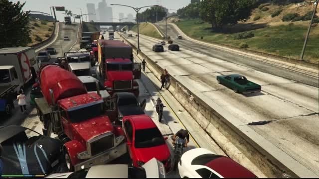 ترافیک سنگین GTA V