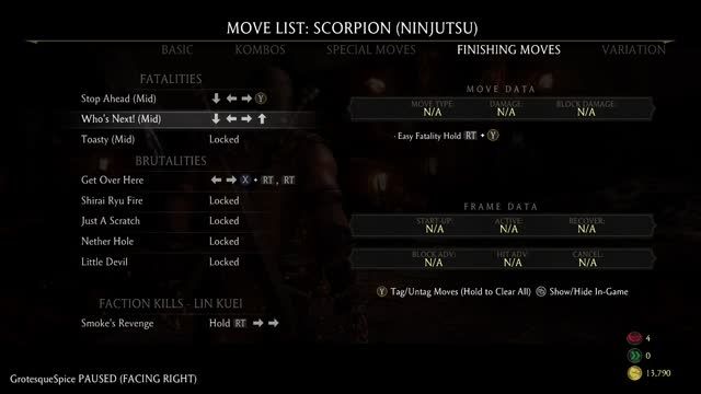 Mortalkombat X:Scorpion vs Sub zero درXbox Oneبازی خودم