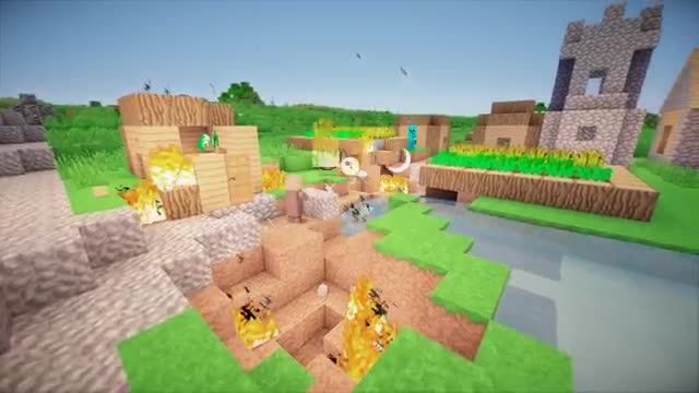 اگر ویلیجر ها الماس دوست داشته باشند | Minecraft