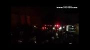 فیلم لحظه برخورد با عوامل جشن حسین کشوون در شهر ری