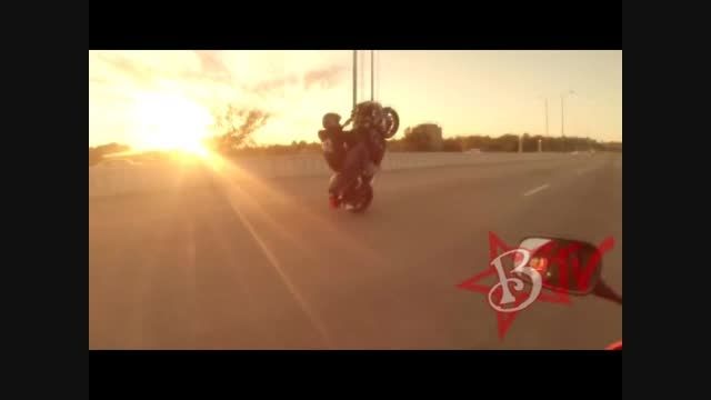 HAYABUSA Motorcycle Stunts On The Highway Wheelies + Dr