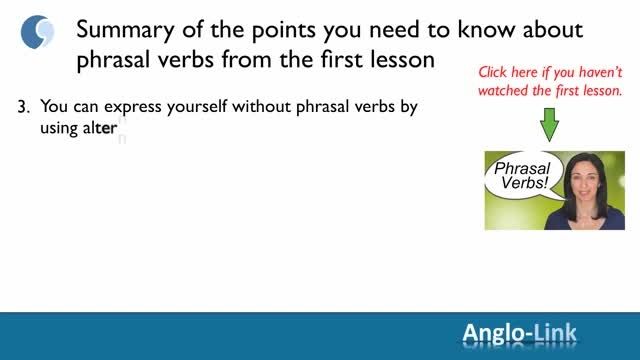 Phrasal Verbs in Daily English Conversations