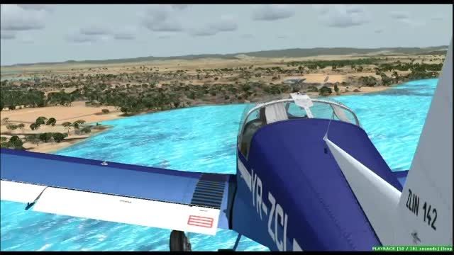Landing On Redcliffe Airport in fsx