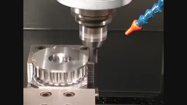 تولید چرخ دنده با فرز CNC
