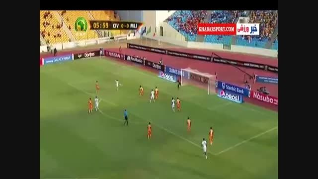 خلاصه بازی ساحل عاج ۱-۱ مالی (جام ملتهای آفریقا)