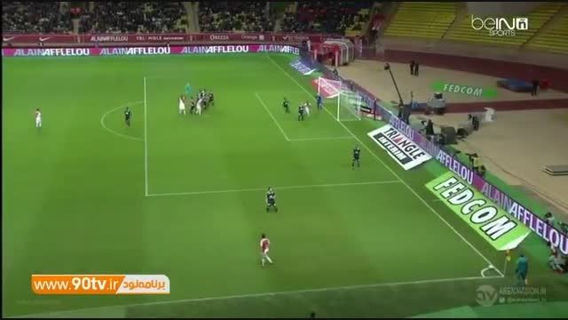 گلهای بازی: موناکو ۱-۱ لیون