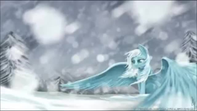 Snowdrop Sings to Luna