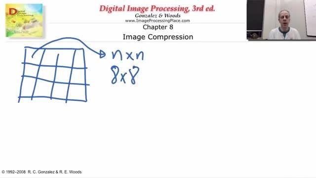 Digital image processing: p009 JPEGs 8x8 blocks