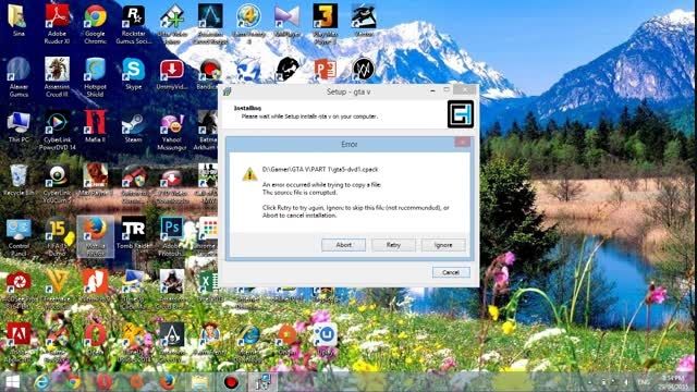 مشکل در نصب بازی GTA V بر روی کامپیوتر (حتما ببینید!)