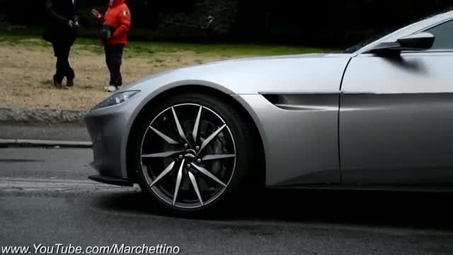 Aston Martin DB10 - Filming James Bond 007