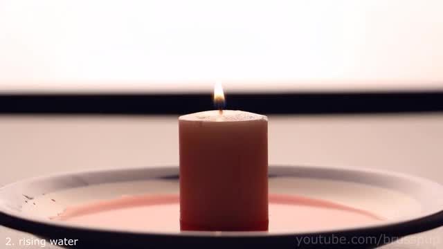 10 آزمایش ساده و خیره کننده با شمع