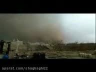 گرد باد روستای لوشکان