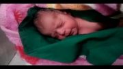 نوزاد دختر تازه متولد شده خیلی زیبا.به نام آیسا از شیراز