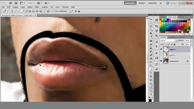 Adobe Photoshop Cartoon effect [ Tutorial ] V.1