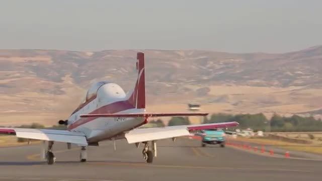 هواپیمای آموزشی h&uuml;rkuş ترکیه