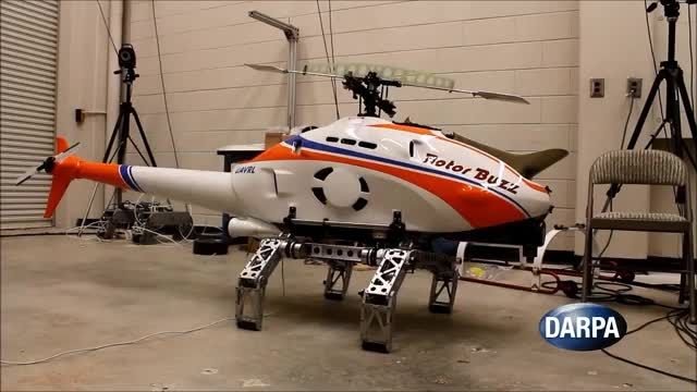 این پاهای روباتیک می تواند شیوه فرود هلیکوپترها را متحو