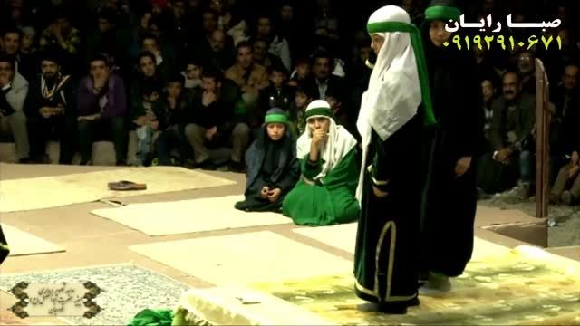 کاروان تعزیه حضرت زهرا  گلختمی خوانسار 93
