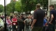 اعتراض هواداران فوتبال به گرانی بلیط در انگلیس