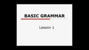Basic English Grammar - IT&#039;S ITS