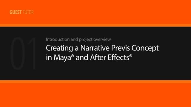 Creating a Narrative Previs Concept in Maya