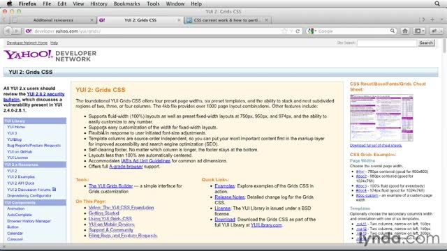 فیلم آموزش Additional Resources - CSS: Page Layouts