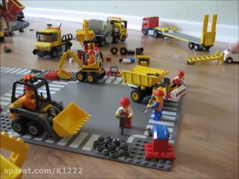 Lego City Strassenbaustelle