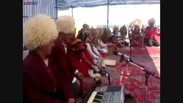 سرود ای ایران به زبان ترکمنی اجرا شد+فیلم کلیپ ویدیو