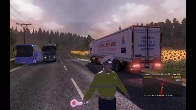 Euro Truck Simulator 2 : Police mod