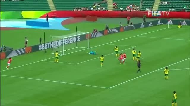 بازی : سوئیس 1 - 2 کامرون (جام جهانی زنان 2015 کانادا)