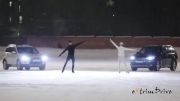 رقص میتسوبیشی ASX و سیتروئن C4 روی یخ!