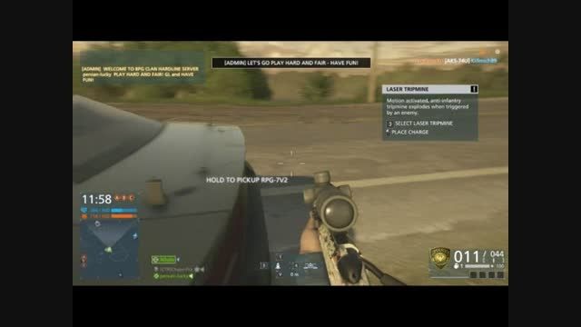 battlefield hardline sniper video#2 part 1