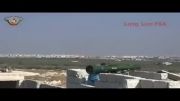 منهدم ساختن خودرو های زرهی ارتش سوریه توسط لواء توحید
