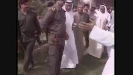 رقص عربی صدام حسین