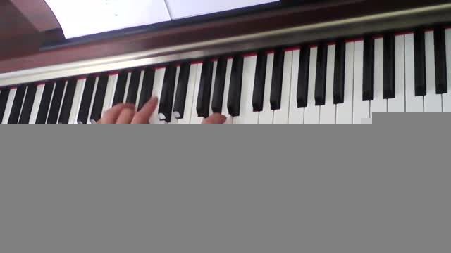 اجرای آموزشی از جان مریم با پیانو توسط علی خانپور