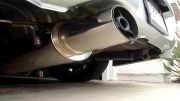 APEXi N1 exhaust on WRX - with ATS Silencer